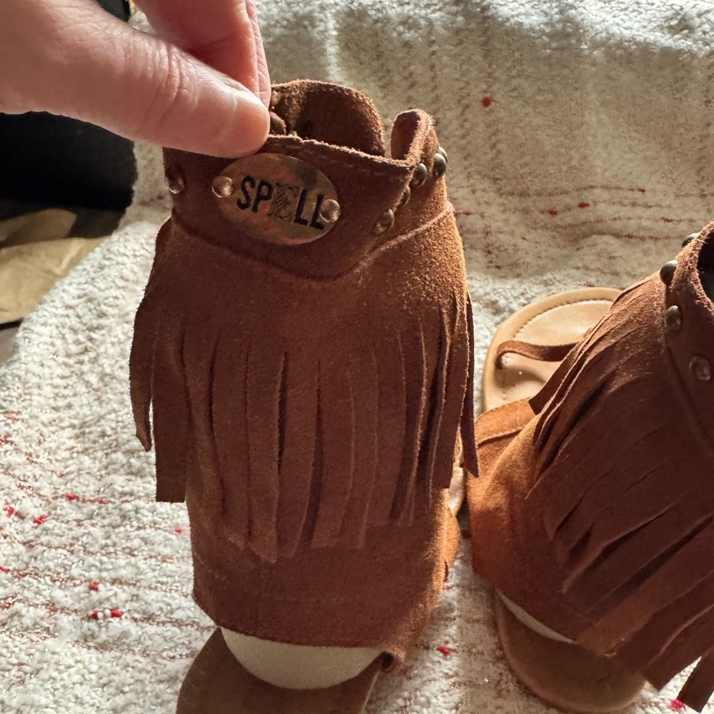Spell Fringe Sandals 40 vintage unicorn! - Picture 6 of 11